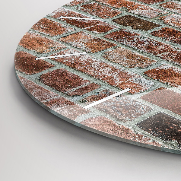 Kerek fali üvegóra Téglafal