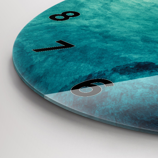 Kerek fali üvegóra Absztrakciós mélység