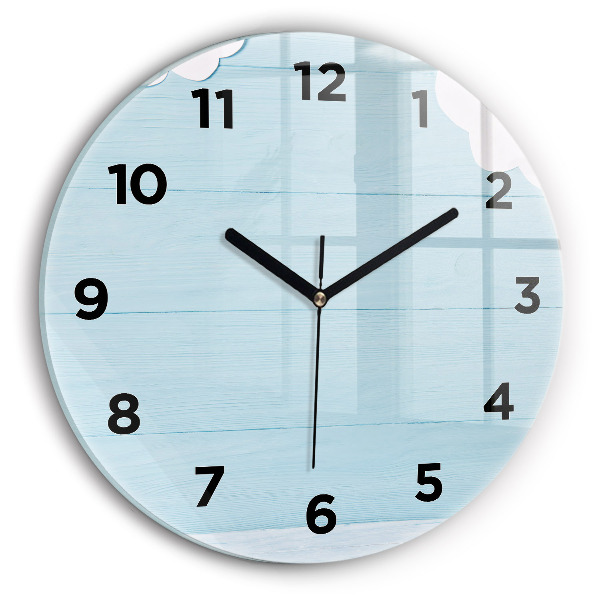 Kerek fali üvegóra Gyermek tábla