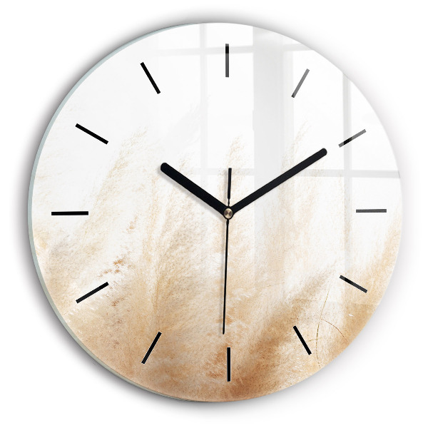 Kerek fali üvegóra Kalászok