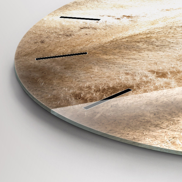 Kerek fali üvegóra Kalászok