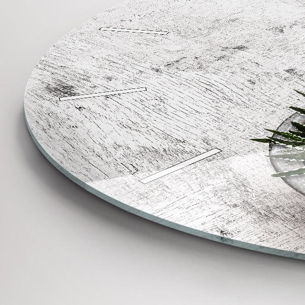 Kerek fali üvegóra Dísznövények