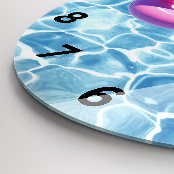 Kerek fali üvegóra Flamingó felfújható