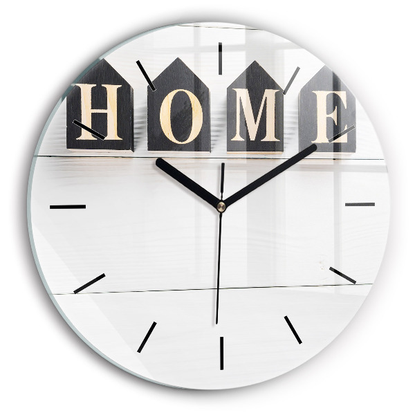 Kerek fali üvegóra A feliratos ház