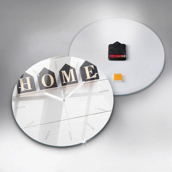 Kerek fali üvegóra A feliratos ház