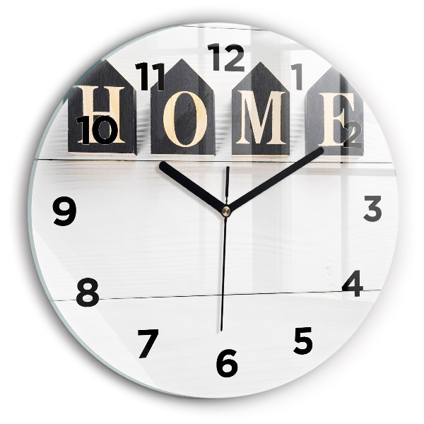 Kerek fali üvegóra A feliratos ház