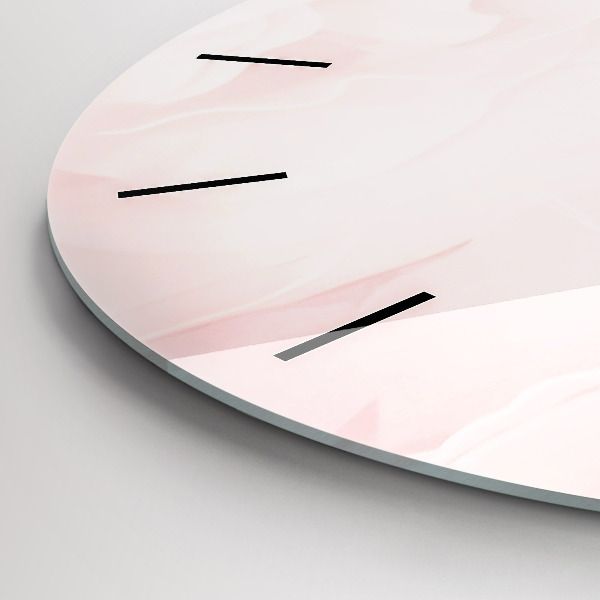 Kerek fali üvegóra Virágzó rózsák