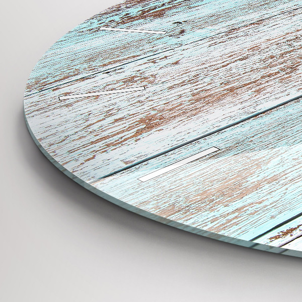 Kerek fali üvegóra Pasztell fa