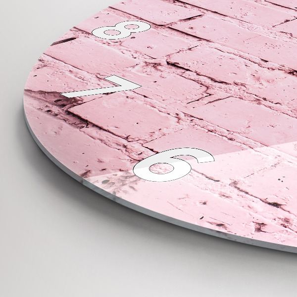 Kerek fali üvegóra Téglafal