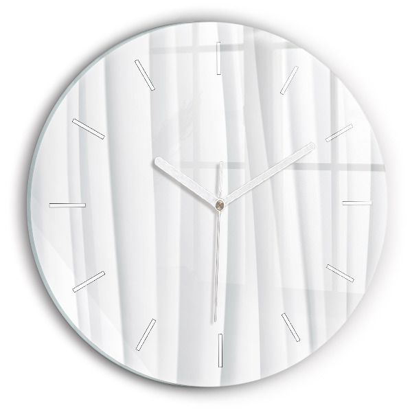 Kerek fali üvegóra Hullámok textúrája