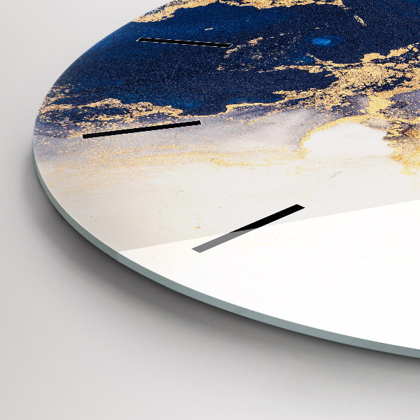 Kerek fali üvegóra Márvány minta