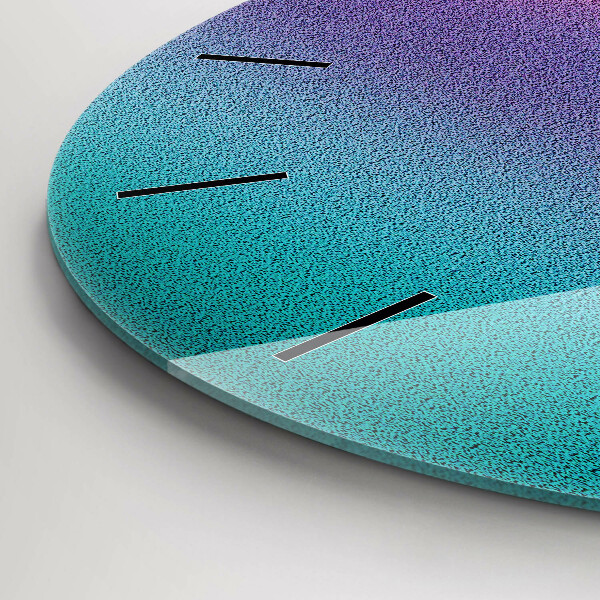 Kerek fali üvegóra Gradiens minta