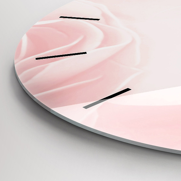 Kerek fali üvegóra Rózsák