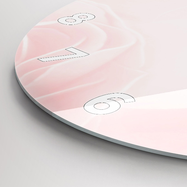 Kerek fali üvegóra Rózsák