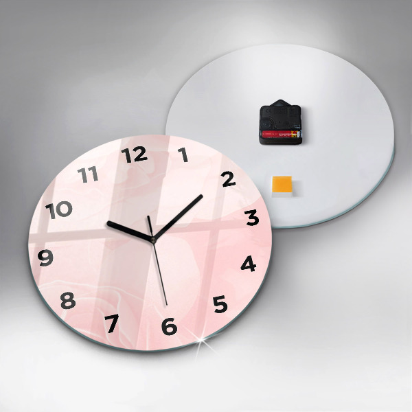 Kerek fali üvegóra Rózsák