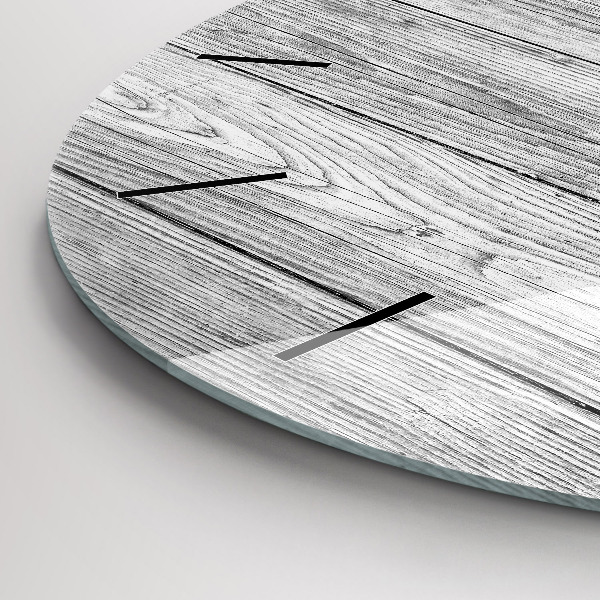 Kerek fali üvegóra Fa panelek