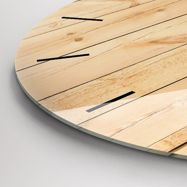 Kerek fali üvegóra Fa táblák