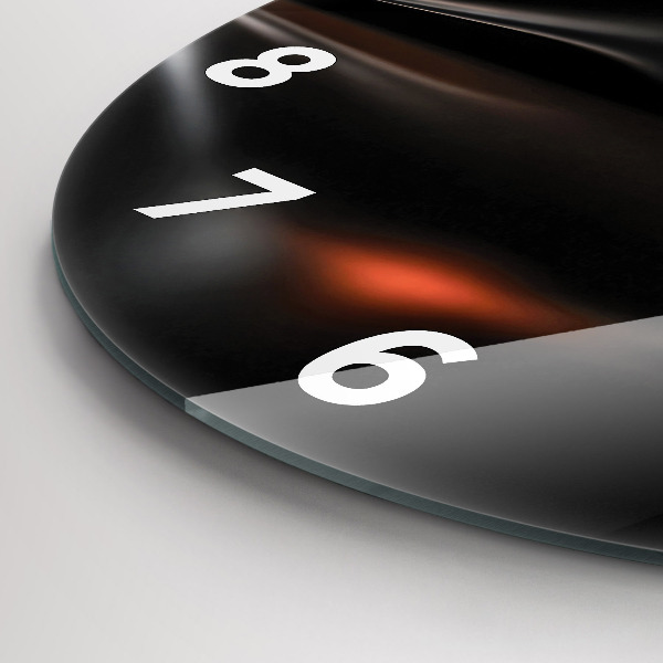 Kerek fali üvegóra Absztrakció