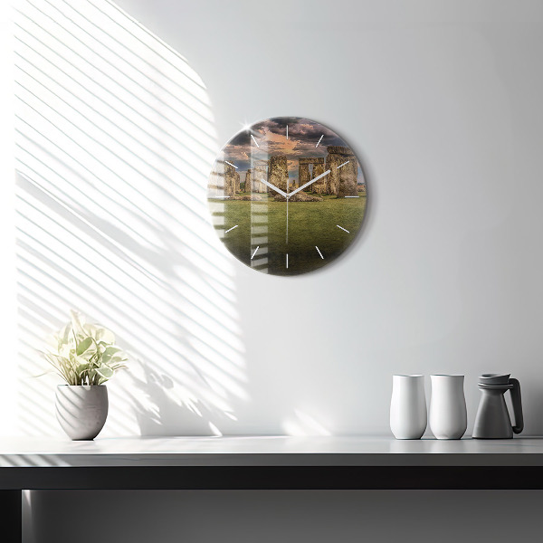 Kerek fali üvegóra Stonehenge Nimbostratus
