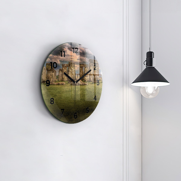 Kerek fali üvegóra Stonehenge Nimbostratus