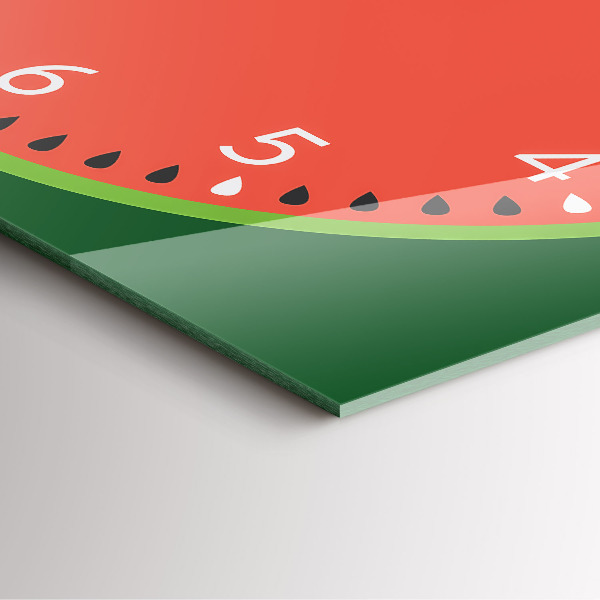 Szögletes üvegóra Édes görögdinnye