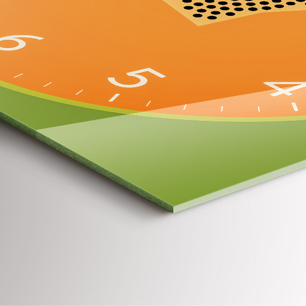 Szögletes üvegóra Papaya gyümölcs