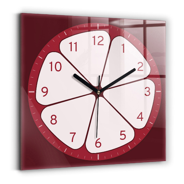 Szögletes üvegóra Szeletelt gyümölcs