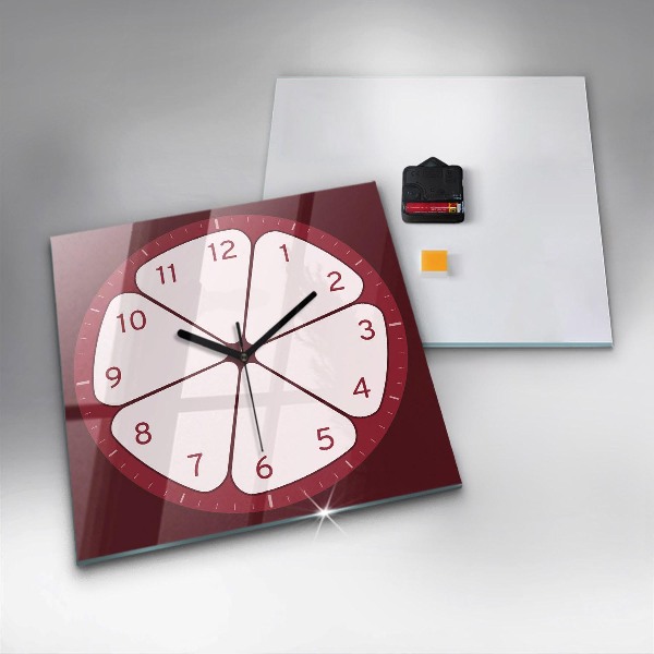 Szögletes üvegóra Szeletelt gyümölcs